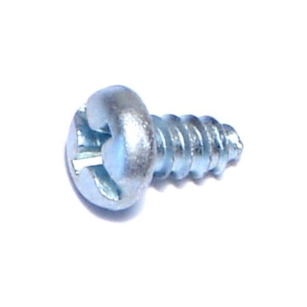 Midwest Fastener Sheet Metal Screw, #7 x 3/8 in, Zinc Plated Steel Pan Head Combination Phillips/Slotted Drive 03166 - main